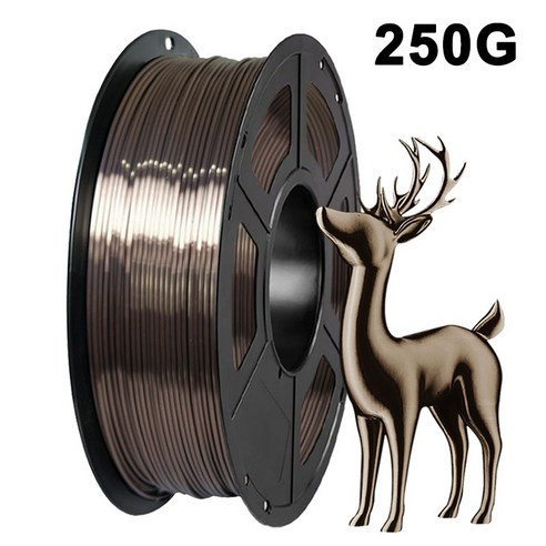 PLA 실크 골드 실버 3d 프린터 소모품 실크 1.75mm 250G 3D 프린터 재료 비단 브론즈 자색 구리 실크 로즈골드 pla 인쇄 리필 필라멘트 진공 포장 250g