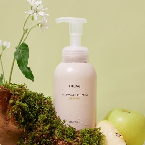 ruuve 유아용 페이셜 핸드 워시, 1개, 400ml