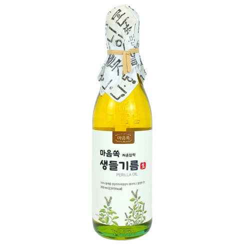 [마음쏙] 가족의 건강 저온압착 생들기름