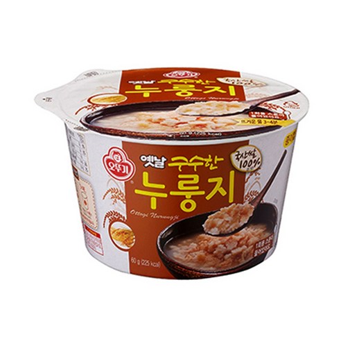 오뚜기 옛날 구수한 누룽지, 60g, 8개
