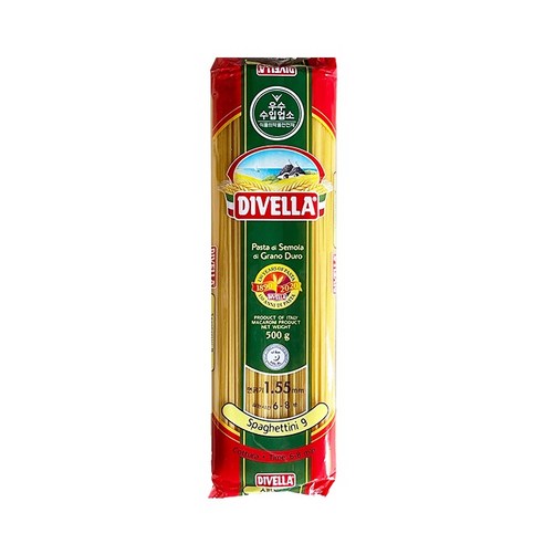 디벨라 스파게티니 9호 박스 (500g x 24개입)