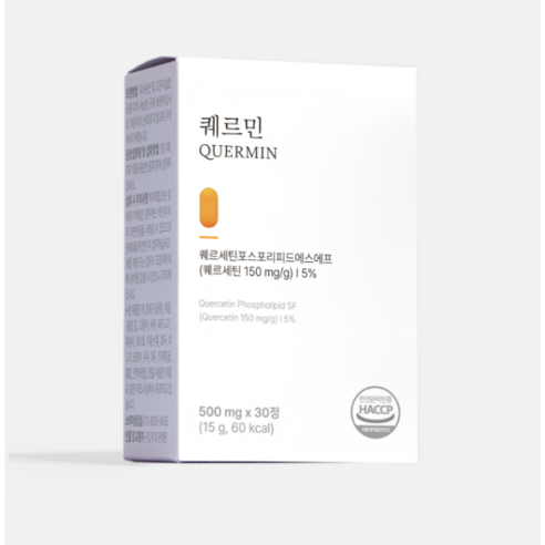 마이디데이 퀘르민 500mg 퀘르세틴 커큐민 비타민C 브로멜라인