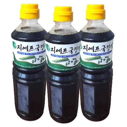 지에프 국간장 국내산 대두 천일염 사용 자연발효