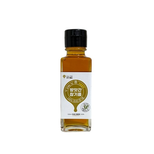 60년전통 대전기름집 100% 국산 참기름 (여행용), 100ml, 1개