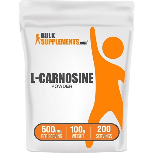 BulkSupplements.com 카르노신 파우더 3.5온스, 100g, 1개
