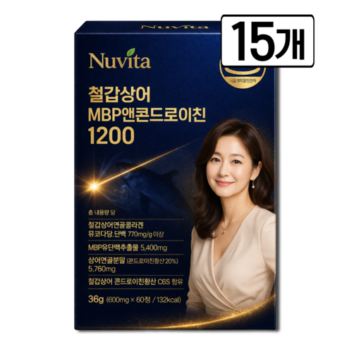 포사인 콘드로이친 1200 돼지 연골 유래 + MBP 앤 콘드로이친 1200 [15개구매시 포사인콘드로이친 세트 증정]