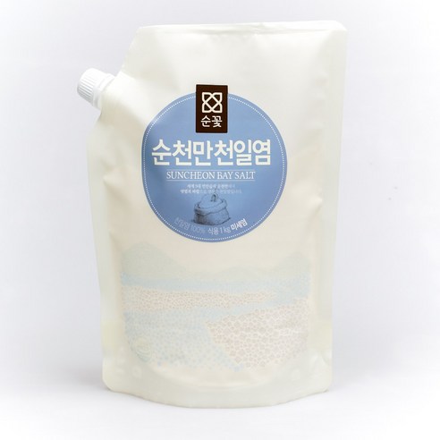 순꽃 순천만천일염 미세염 HACCP 우수천일염사용