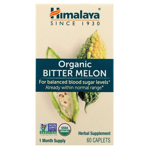 Himalaya Organic Bitter Melon 비터멜론 여주 60정