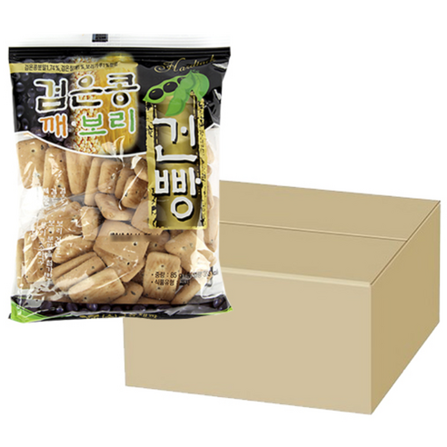 금풍제과 금풍 검은콩 깨 보리 건빵 75g 이강산닷컴, 75g, 10개