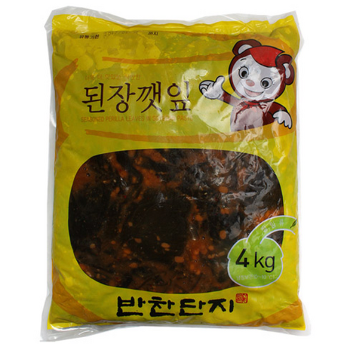 [반찬단지] 된장깻잎 4kg