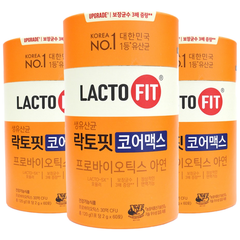 락토핏 생유산균 코어맥스 60p
