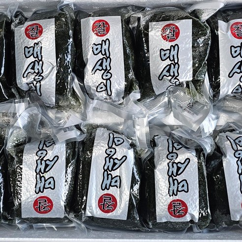 클릭마켓 완도 찰 매생이 해조류 장흥