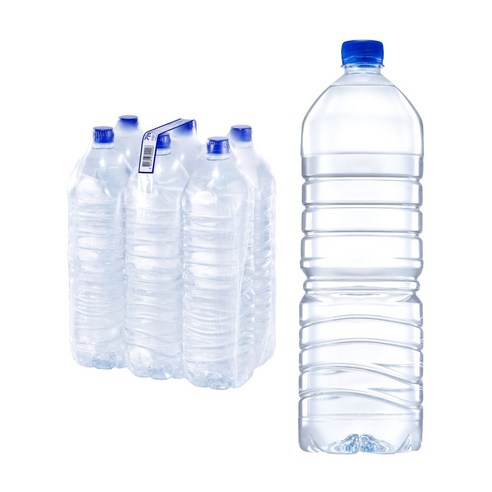 아임에코 가벼운샘 무라벨 생수 2L x 24병, 2L, 24개