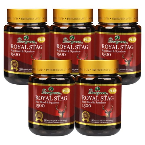 뉴질랜드 로얄 스태그 플러스 1500mg 에버그린