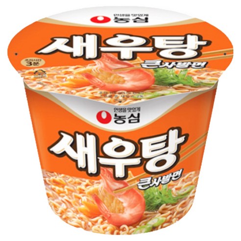 새우탕 큰사발면 115g