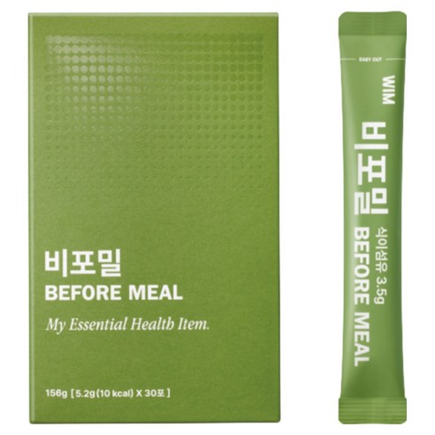 마시는 과채 식이섬유 비포밀 30포, 1개, 156g