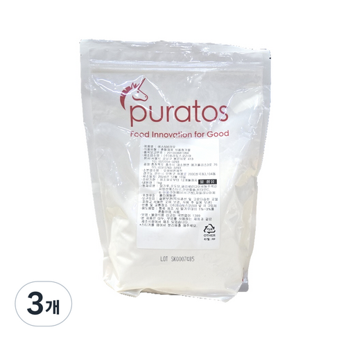 퓨라토스 크리미비트, 1kg, 3개