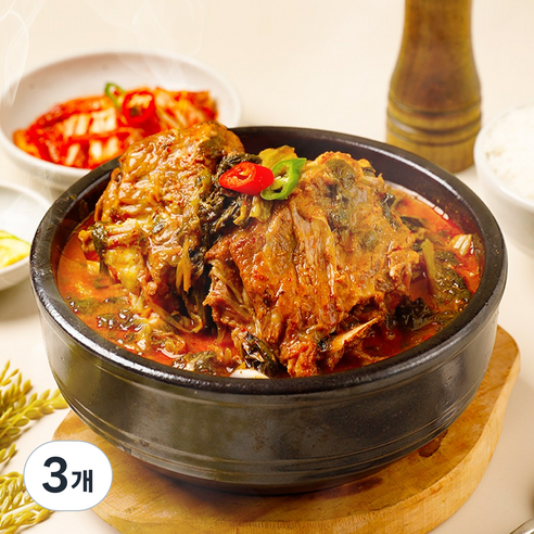 참도깨비 청진동 우거지 통뼈해장국, 3개, 930g