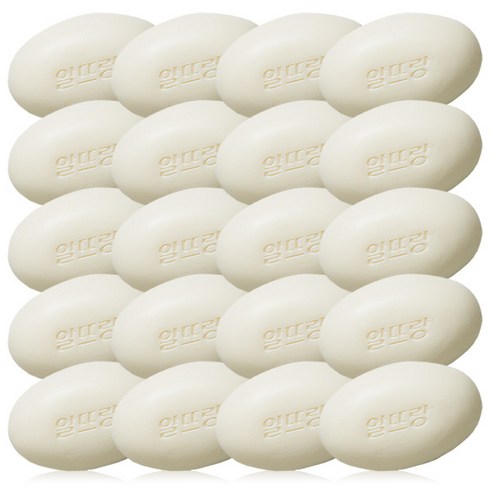LG생활건강 알뜨랑비누 130g 그린 화이트 목욕비누
