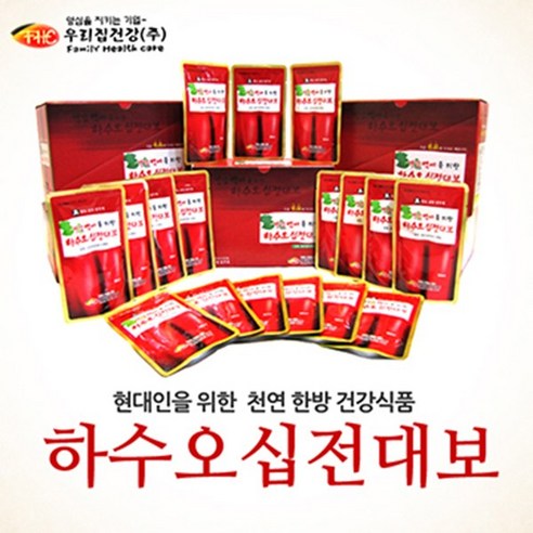 쿠팡! 주식회사 우리집건강 홍삼환 하수오 백복령 황기 당귀 숙지황 12가지약초 하수오십전대보탕