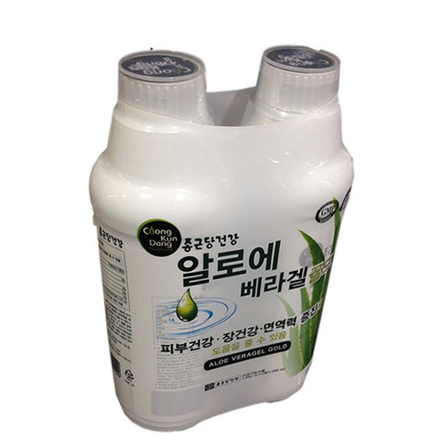 종근당건강 알로에 베라겔 골드, 1L, 2개