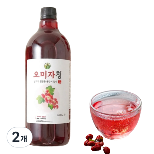 오미자청 문경오미자 오미자원액 오미자엑기스 오미자청원액