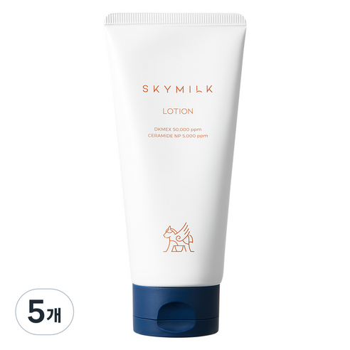 스카이밀크 유아동 동키밀크 세라마이드 아기로션, 5개, 200ml