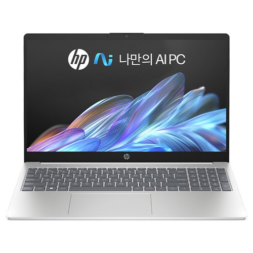 HP 2024 자비스 AI 노트북 15.6 코어 울트라 5-125H 인텔 14세대, Natural Silver, 512GB, 16GB, WIN11 Home, 15-fd1029TU