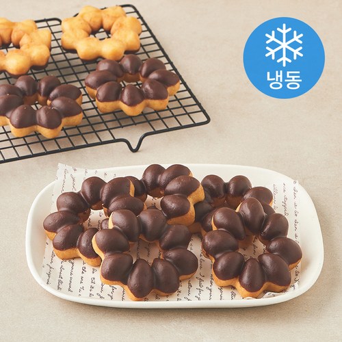 [로켓프레시] 벨리푸드 글루텐프리 초코 모찌도넛 (냉동), 55g, 1개, 10개입