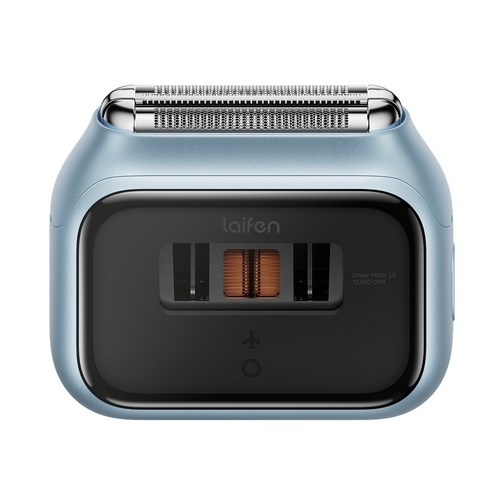 라이펀 Laifen 전기면도기 P3 Pro 전동 휴대용 미니 왕복식 건식 습식 IPX7 방수, 메탈 블루, LFESP3