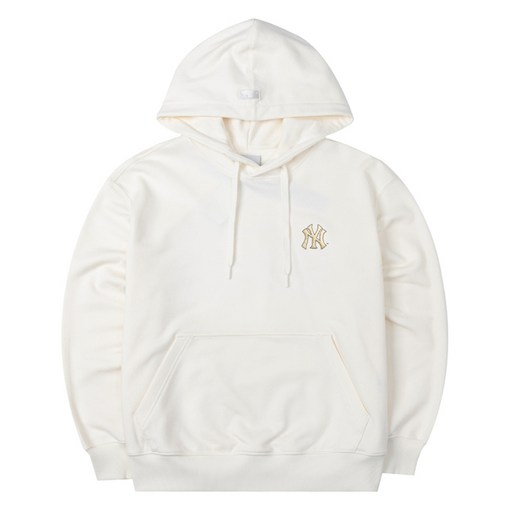 MLB 남녀 공용 로고 프론트 포켓 후드티 3AHDQ0151