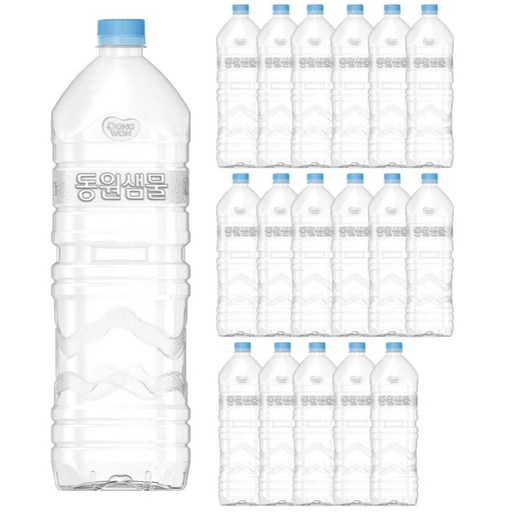 동원샘물 무라벨