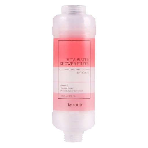 BY OUR 完美純淨沐浴過濾器 105g, 1個, Soft Cotton