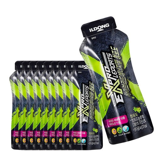 일동생활건강 하이브리드 에너지 파워젤 청포도 스테미너 증진과 활력 충전을 위한 완벽한 선택