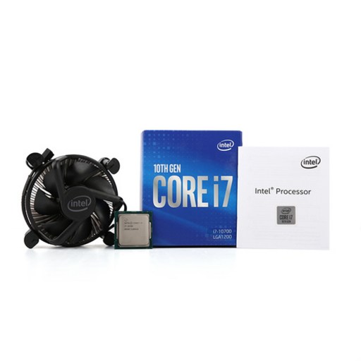 인텔 코어 코멧레이크 S CPU 10세대 i7-10700, 단일상품