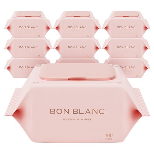 본블랑 순한 물티슈 캡형