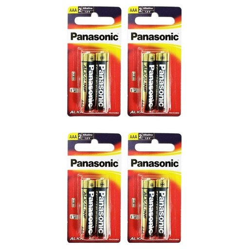 파나소닉 알카라인 AAA 건전지 강력한 성능과 긴 내구성의 필수 아이템