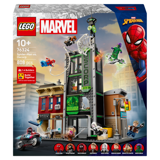 레고 슈퍼히어로 마블 76324 스파이더맨 대 오스코프