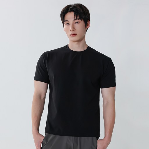 몰든 남성용 프리미엄 머슬핏 무지 티셔츠
