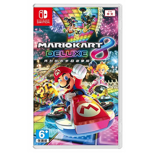 Nintendo 任天堂 SWITCH NS 台灣公司貨 瑪利歐賽車 8 豪華版 亞中版 中文, HAC-P-AABPA(CHT)