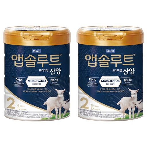 앱솔루트 프리미엄 산양 분유 2단계