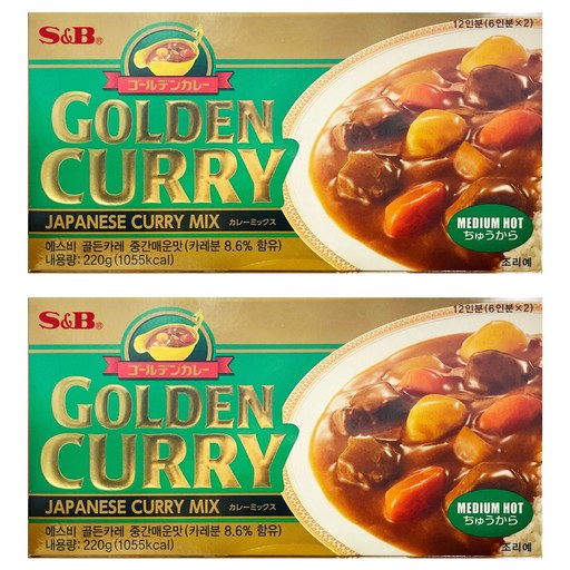 에스앤비골든 카레 중간맛