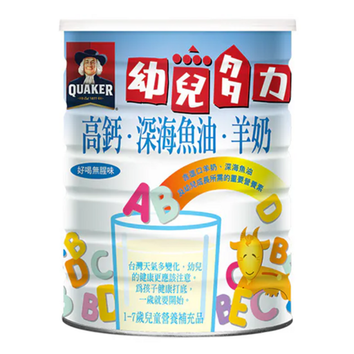 QUAKER 桂格 幼兒多力羊奶 1~7歲, 1.35kg, 1罐
