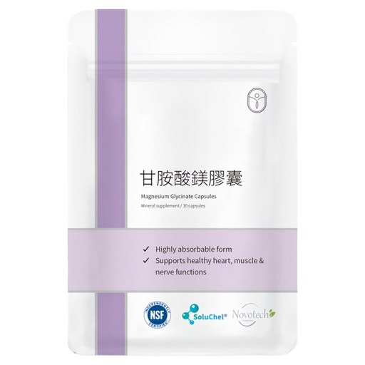 De Chuang 德創生技 甘胺酸鎂膠囊, 1包, 30顆