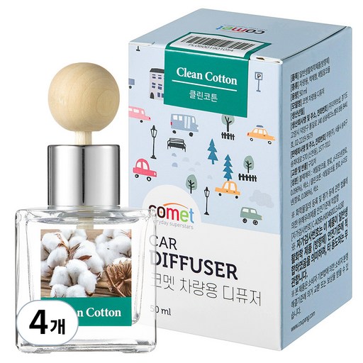 코멧 설레는 향 가득 차량용 디퓨저 50ml