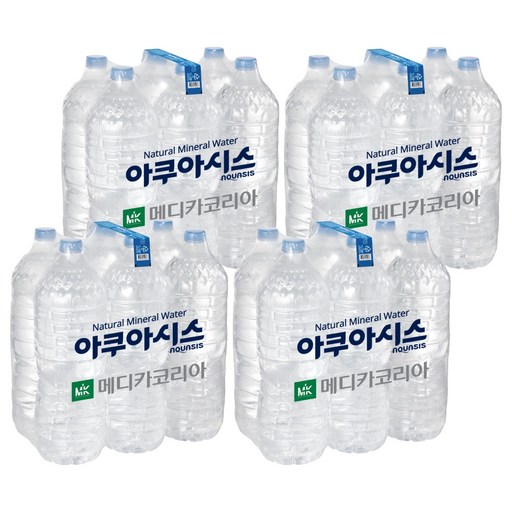 아쿠아시스 먹는샘물 무라벨