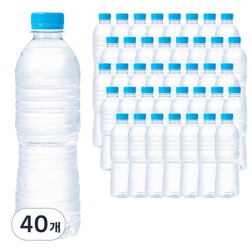 탐사 샘물 500ml 40개 건강한 수분 공급물
