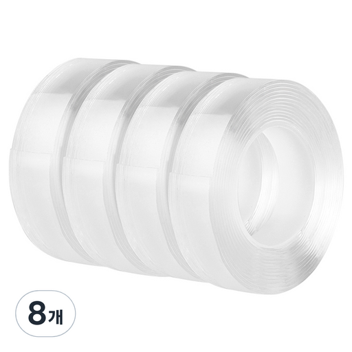 코멧 더 길어진 실리콘 양면 테이프 3cm x 5m