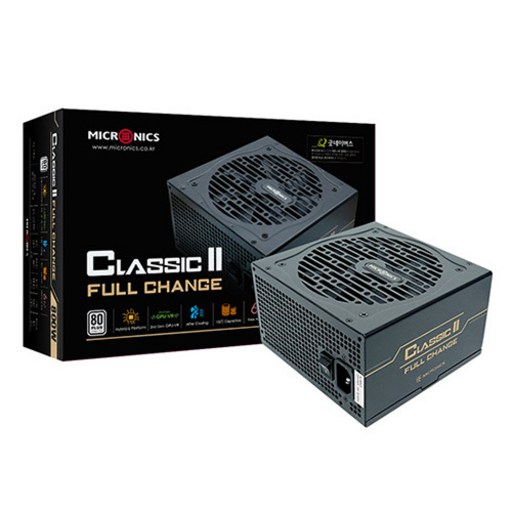 마이크로닉스 Classic 2 풀체인지 700W 80PLUS 230V EU, 단일상품