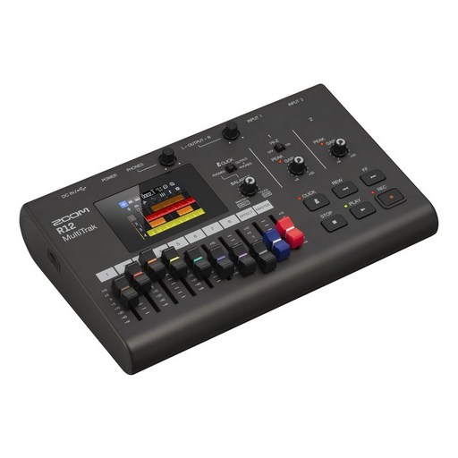 ZOOM R12 8 MTR 2.4 USB R 줌 멀티 트랙 레코더 트랙 녹음 구동 휴대용 터치 스크린